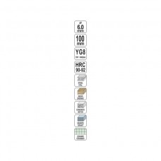 YATO Burghiu universal, diametru 6mm, lungime 100m..